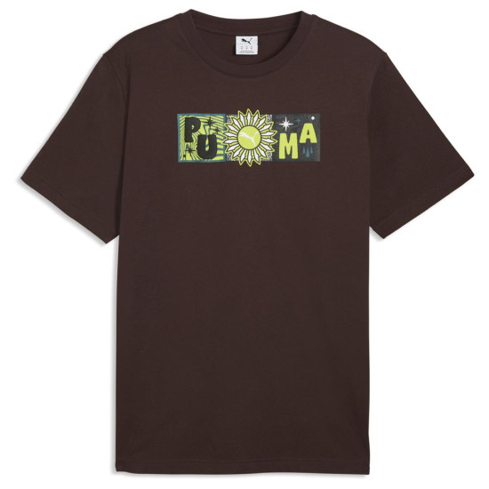 Puma Ανδρική κοντομάνικη μπλούζα Sunset Drive Graphic Tee
